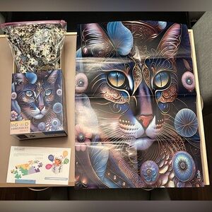 Ingooood Jigsaw Puzzle 1000 Pieces Vibrant Cat Series Prince